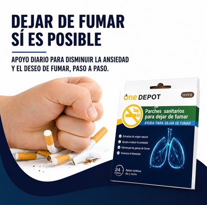 StopFume™ Parches Naturales para Dejar de Fumar 10 PCS