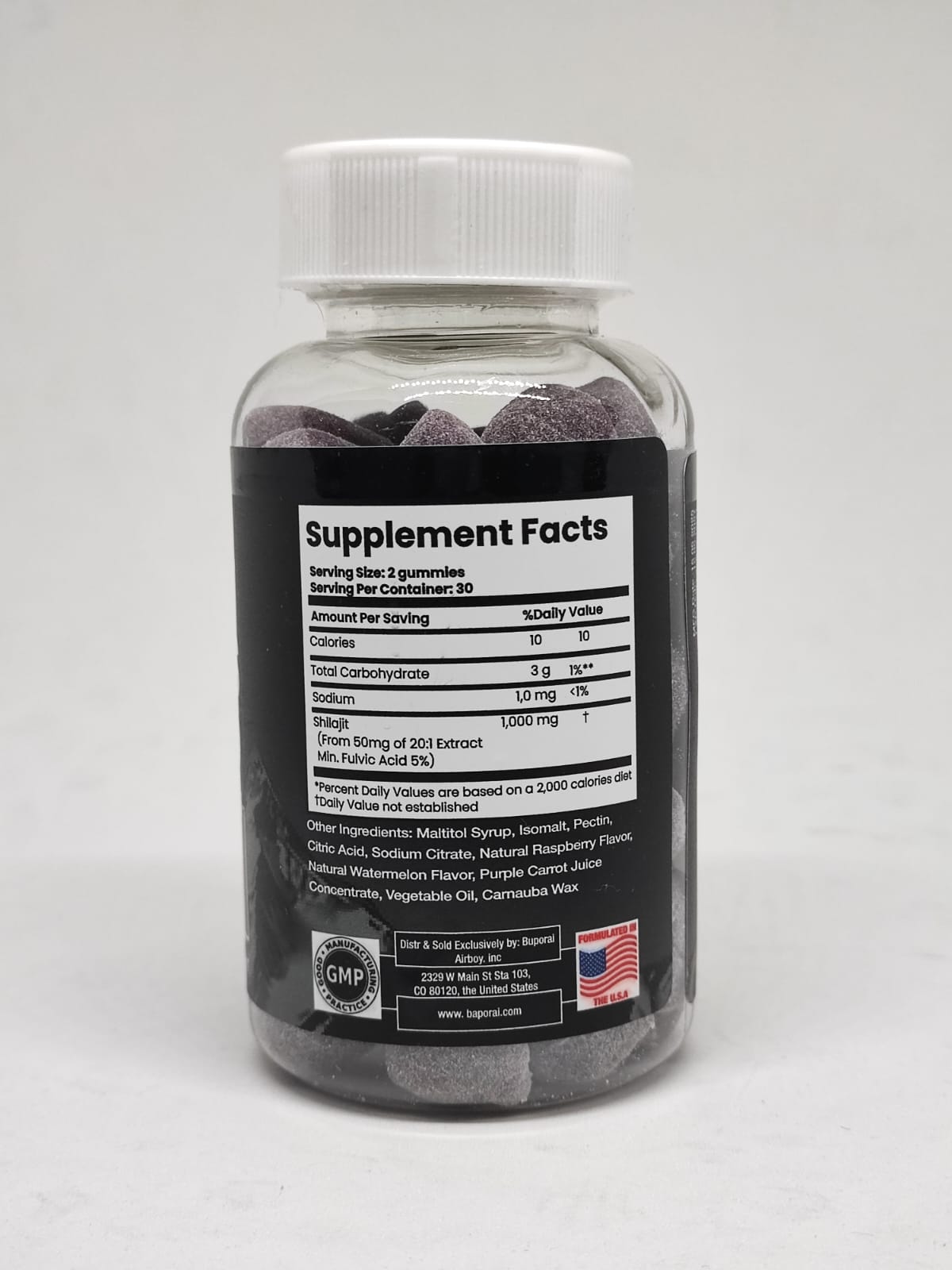 Shilajit Gomitas Premium | Vitalidad y Rendimiento