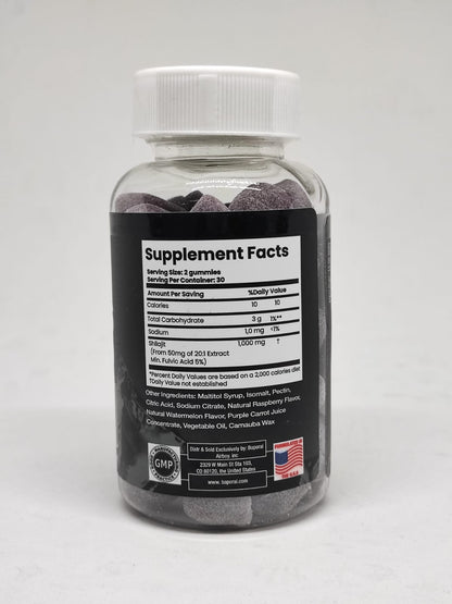 Shilajit Gomitas Premium | Vitalidad y Rendimiento