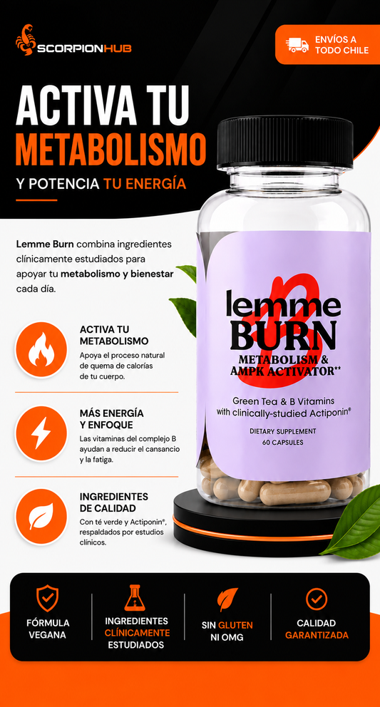 Lemme Burn | Impulsa Tu Metabolismo y Apoya el Control del Peso